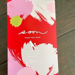 Soon Peony Foot Mask 5 individual use packages